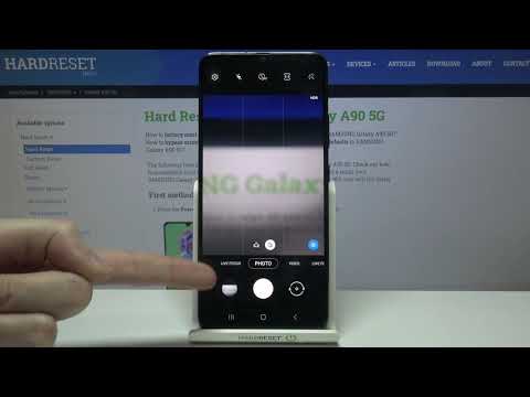 How to Manage Camera Gridlines in SAMSUNG Galaxy A90 5G – Add Helper Lines