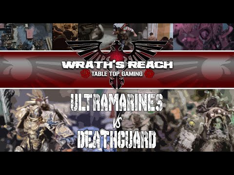 Ultramarines vs Deathguard || 2000 Point Warhammer 40,000: 9th Edition Live Battle Report