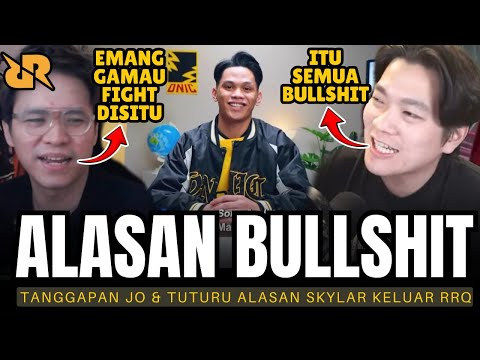 BULLSHIT REASONS? JO AND TUTURU'S RESPONSES TO SKYLAR'S REASONS FOR LEAVING RRQ HOSHI!