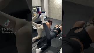 インスタ美女(@kana_melia) ジム トレーニング動画 #shorts