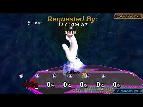 Super Smash Bros. Melee Request: 15 Minute Melee as Master Hand on Final Destination