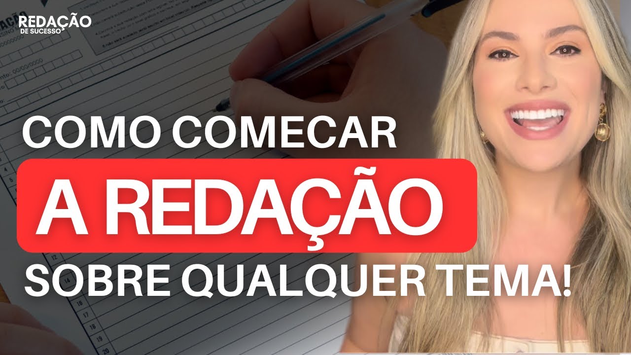 Como começar a Redacao l Introdução pronta