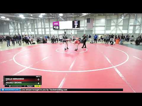 65 Lbs Champ. Round 1 - Haille Hernandez, AZ Vs Moorea Brown, IA 48d6