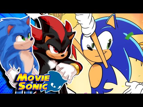 Movie Sonic and Movie Shadow React to Team Sonic Racing Overdrive Complete!!