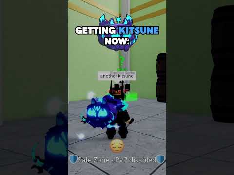 Rolling Kitsune Then vs Now🤯 #bloxfruits