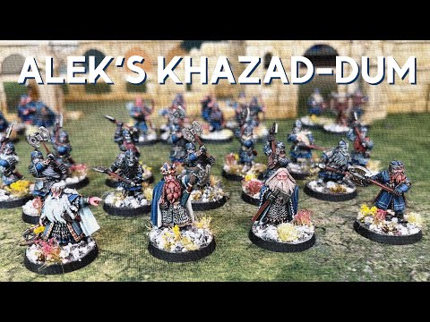 Army Showcase - Alek's Khazad Dum - MESBG