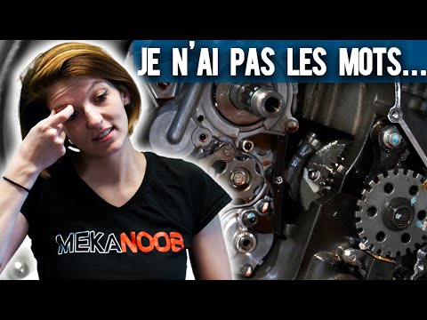 Elle démonte l'embrayage de sa moto POUR RIEN !! 😫
