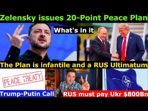 Zelenskyy's new 20-point peace plan. Unacceptable Ultimatum. West wants War to go on. RUS' Response.