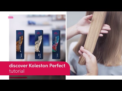 Wella Koleston Perfect Me+ plaukų dažai 60ml - 9/03 video