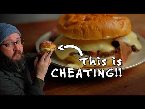 Brisket Cheddar Sandwich Recipe | Melty BBQ Beef Sandwich with Chef Tom