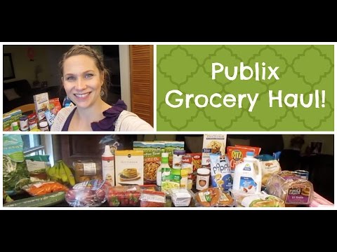 Weekly Grocery Haul- Publix! Video