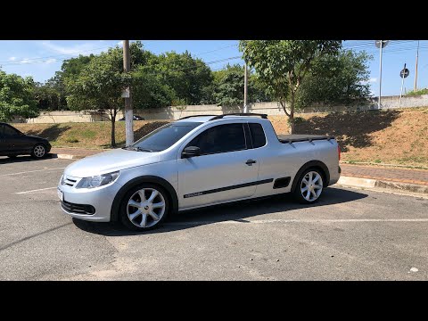 Saveiro Trooper | Suspensão Fixa | Rodas Santorini aro 17