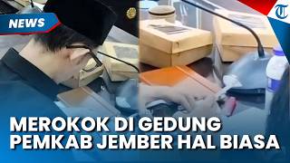 Anggota DPRD Jember yang Merokok saat Rapat Dapat Pembelaan Bupati: Hal Biasa di Gedung