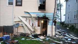 preview picture of video 'East Petersburg house heavily damaged in early-morning fire'