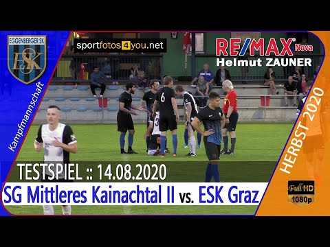 ⚫️ HIGHLIGHTS KM "Testspiel" ⚽️ SG Mittleres Kainachtal 🆚 ESK Graz ⚽️ vom 14.08.2020
