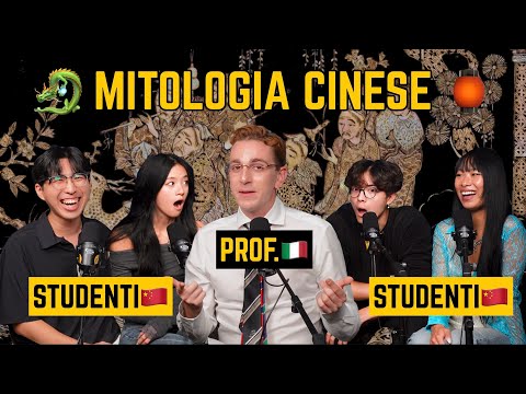 🇮🇹 ITALIANO spiega Mitologia Cinese... a 4 CINESI! 🇨🇳 ‧ 笨娜娜 - BenNaNa Podcast Ep.35