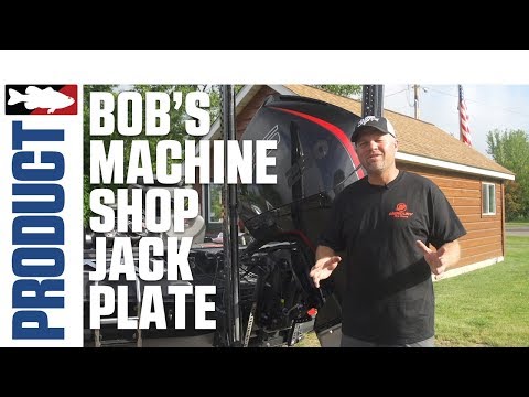 Bob's Machine Shop Action Series Hydraulic Jack Plate Product Video with Luke Clausen