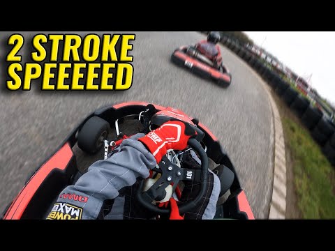Trying out 2 Stroke Go Karts in 4K