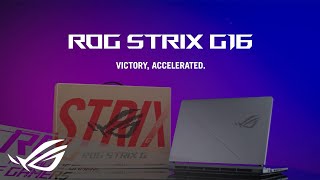 ROG Global Unbox the brand new Strix G16. Unleash the power within