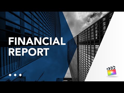 Corporate Essential Graphics for FCPX Financial Report
