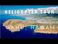 "Doors off" Helicopter Tour, Oahu Hawaii 4K