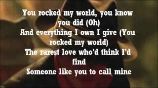 michael jackson - you rock my world (lyrics)