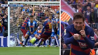 Download lagu Lionel Messi Freekick Vs Espanyol (Home) 2015-16 HD 1080i mp3 Download lagu Lionel Messi Freekick Vs Espanyol (Home) 2015-16 HD 1080i mp3