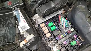2013 Sonata Starter Relay & Fuses