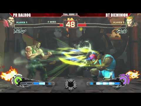 SSF4 AE 2012 PR Balrog vs BT Dieminion - FR XV - Road to Evo 2012