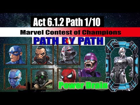 ACT 6.1.2 Path 1/10 (Power Drain Path) - Marvel Contest of Champions