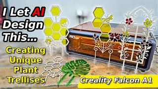 How I Use AI to Create These Stunning Laser Projects! (No Design Skills Needed) | Creality Falcon A1