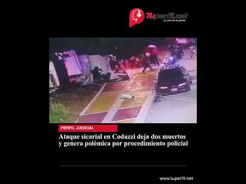 Ataque sicarial en Codazzi deja dos muertos y genera polémica por procedimiento policial