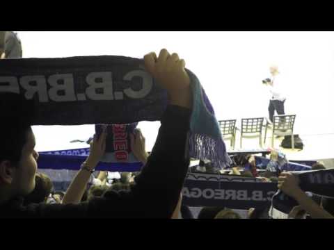 Himno Galego antes do Basquet Coruña - Breogán