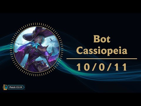 Cassiopeia Bot vs Kalista Korean Challenger Replay Patch 13.20