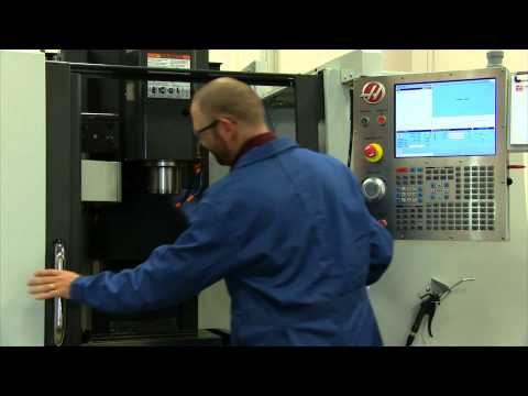 HAAS CNC Vertical Mill Part Set-up Tutorial