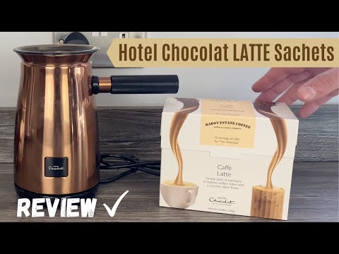 Hotel Chocolat Latte Sachets Review | Rabot Estate Coffee | Hot Chocolate Velvetiser Machine | A2B