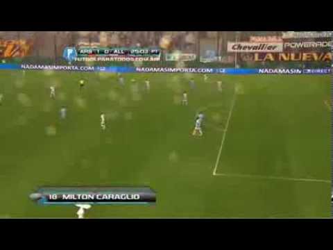 Gol Caraglio Arsenal 1 All Boys 0 Fecha 14 Torneo Inicial 2013