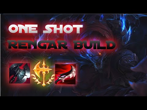 Lethality RENGAR one shot build league of legends wild rift gameplay