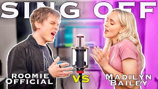 SING OFF vs RoomieOfficial LOVE SONGS vs BREAKUP SONGS Madilyn Bailey Video