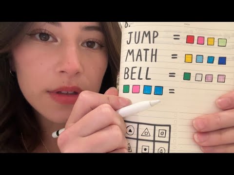iq test but you're an idiot (asmr)