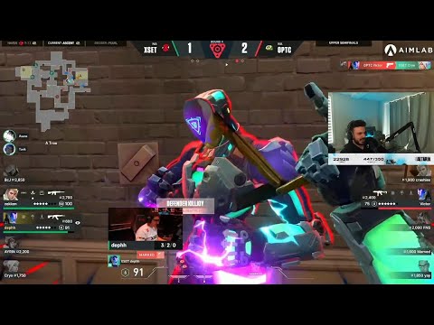 KNIFE MOMENT!  - OpTic vs XSET | Valorant Champions İstanbul