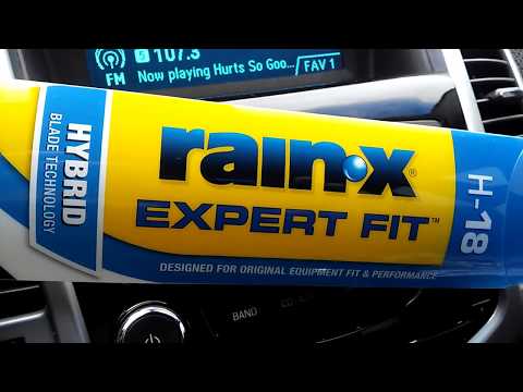NEW Rain X Expert Fit Hybrid Wiper Blades