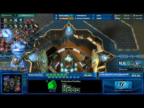 SC2L Week 6 - coL-Dignitas vs ROOT Gaming G3