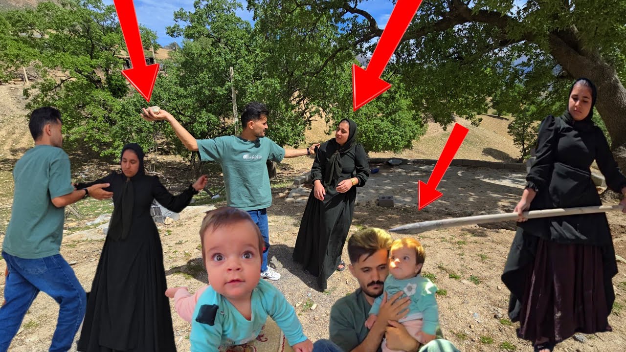 💔😢 Zeynab Alone in Hard Nomadic Life… Caring for Baby Avina 👶🌾