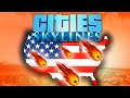 I created a terrible America in Cities Skylines