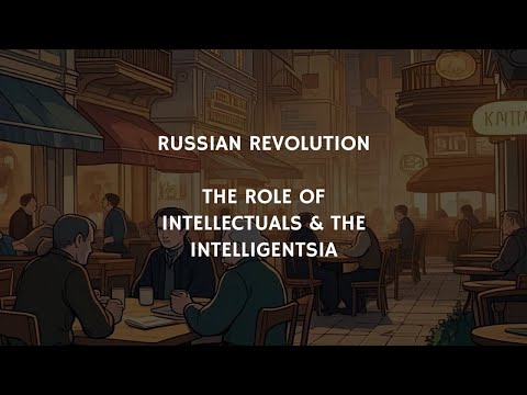 7/40 Russian Revolution | The Intellectuals & The Intelligentsia | Lenin & Trotsky | World History