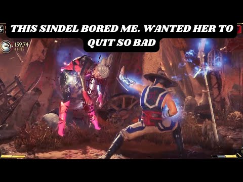 Wanted this Sindel to quit so bad. I got bored from his gameplay.