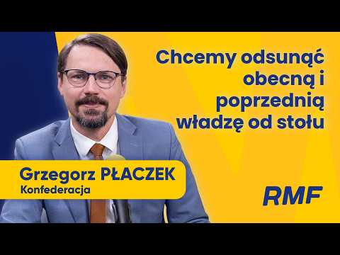 "Chcemy odsunąć obecną i poprzednią władzę od stołu". Plan Konfederacji na wybory