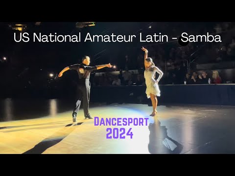 Bumchin Tegshja & Michelle Klets I Samba I US National Amateur Latin Dancesport Championships I 2024
