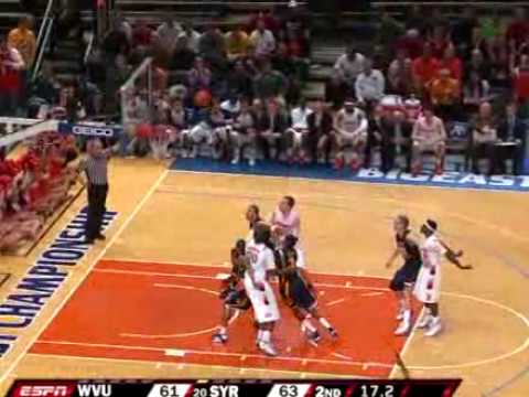 2009 West Virginia v.s Syracuse(Big East Tournament)